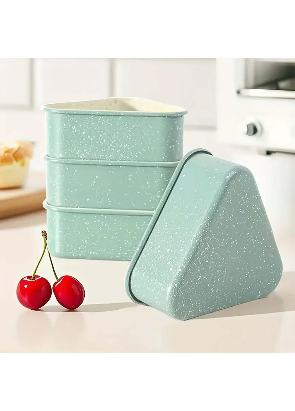 Набор из 4 треугольных форм для выпечки из углеродистой стали Kitchen Master (341724442)