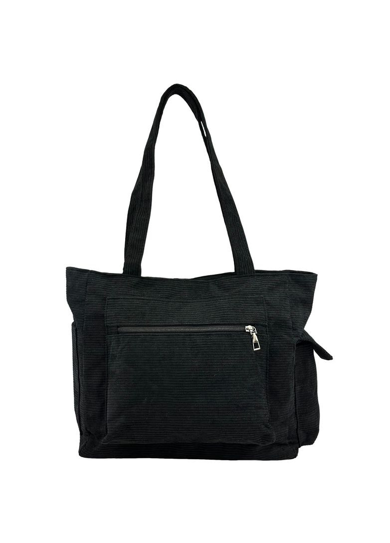 Женская вельветовая сумка вместительная шоппер на плече повседневная городская и для путешествий RoyalBag P2-1468 (356181497)