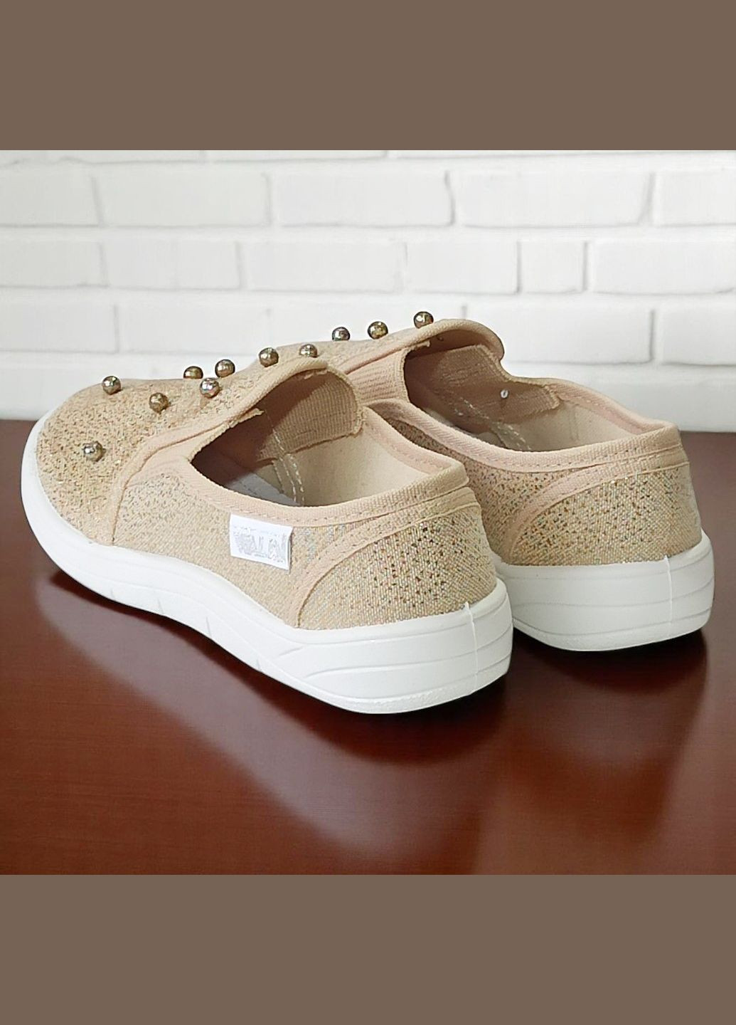 Ортопедичні сліпони для дівчаток текстильні тапочки капчики еспадрільї Waldi (342262956)