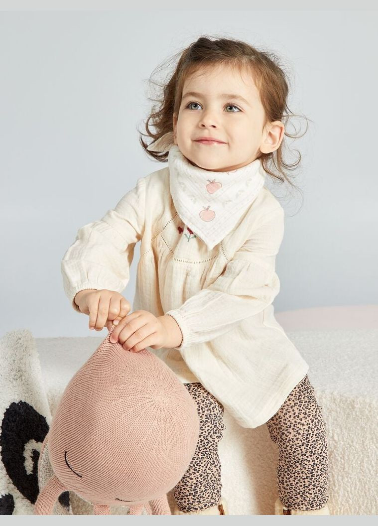 Платок,белый в узоры, Kiabi (329822996)