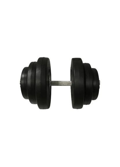 Гантель складальна композитна в пластиковій оболонці Rock Pro-R 19,5 кг NE-PL-R-019 Newt (365631067)