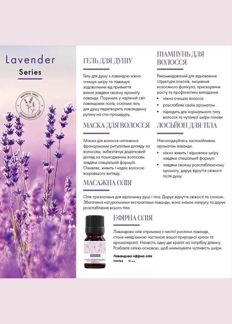 Набор "Лавандовый" Farmasi (321967323)