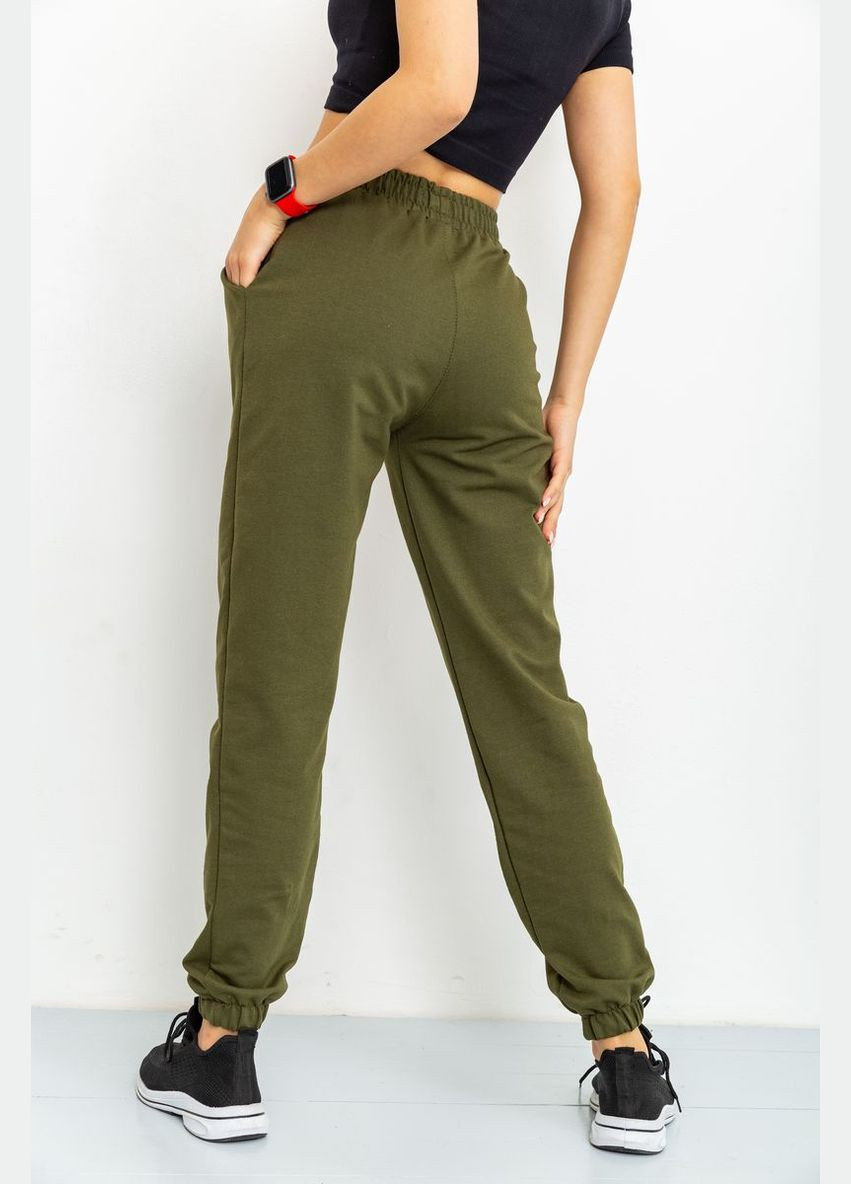 Спорт штани жіночі, колір хакі, Ager (266814391)