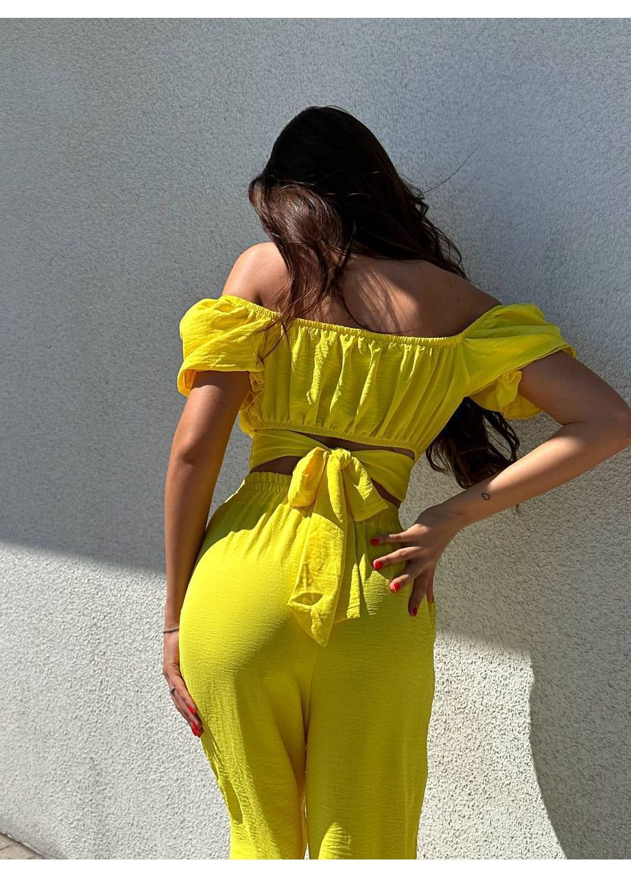 Летний женский костюм из креп жатки Україна (352267645)