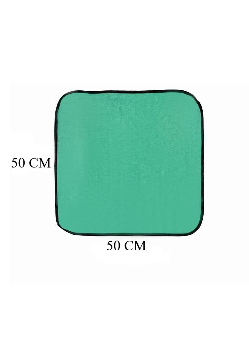 Коврик для пересадки растений водонепроницаемый, двусторонний, с бортиками 50×50 см No Brand (370287172)