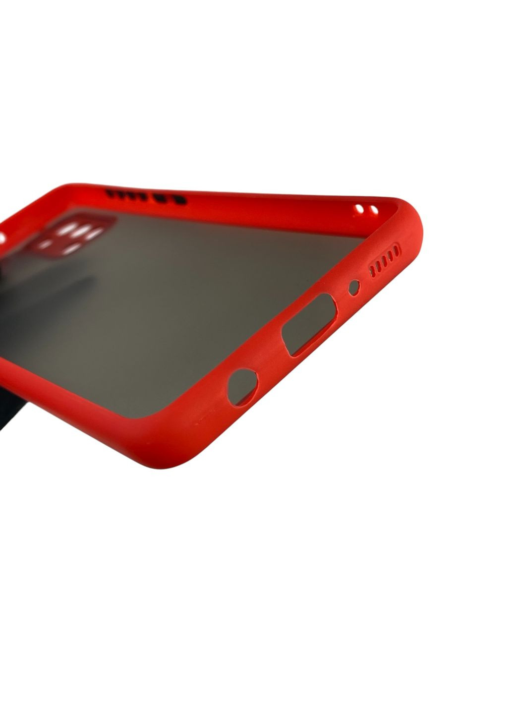 Чохол для телефона Galaxy A31 (SM-A315F) з високими бортами із захистом камери на самсунг а31 червоний Samsung (366233915)