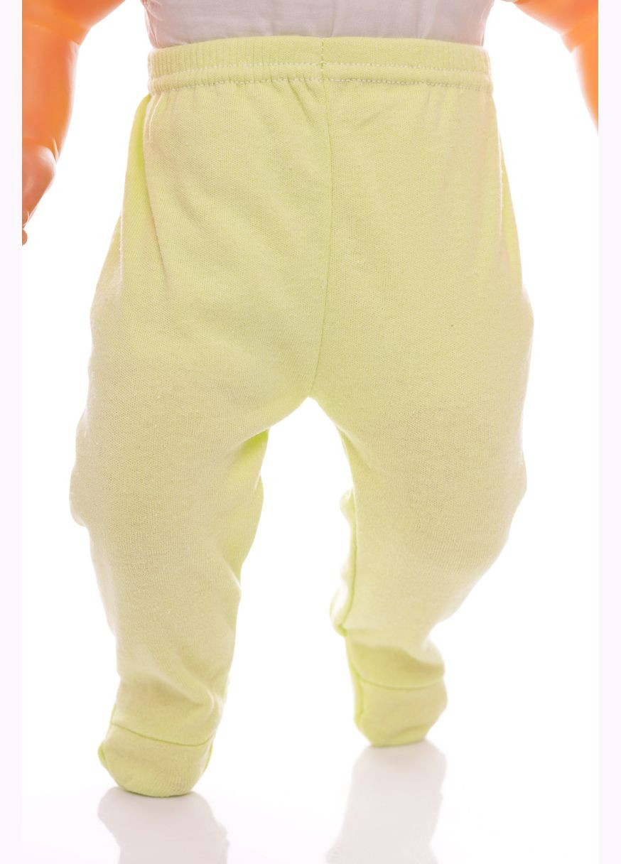 Зелений трикотажний комплект для новонародженого в коробці train салатовий 62 см (37638) BABYKROHA