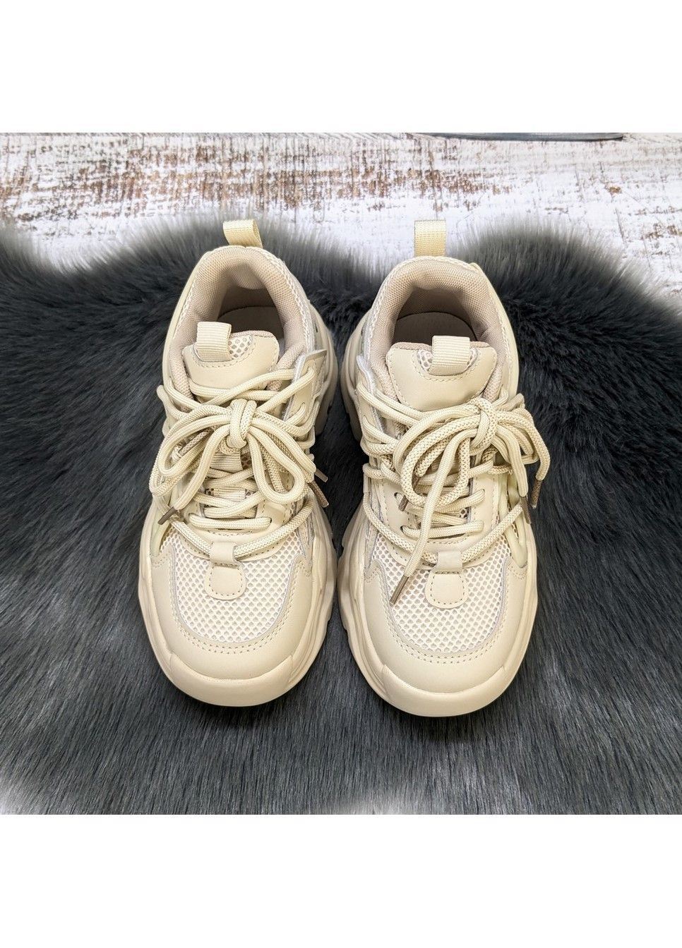 Молочні осінні кросівки дитячі для дівчинки Jong Golf