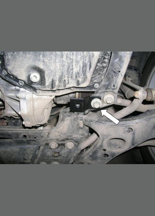 Защита двигателя Toyota Auris E150 20072012 1.0274.00 Kolchuga (294818123)