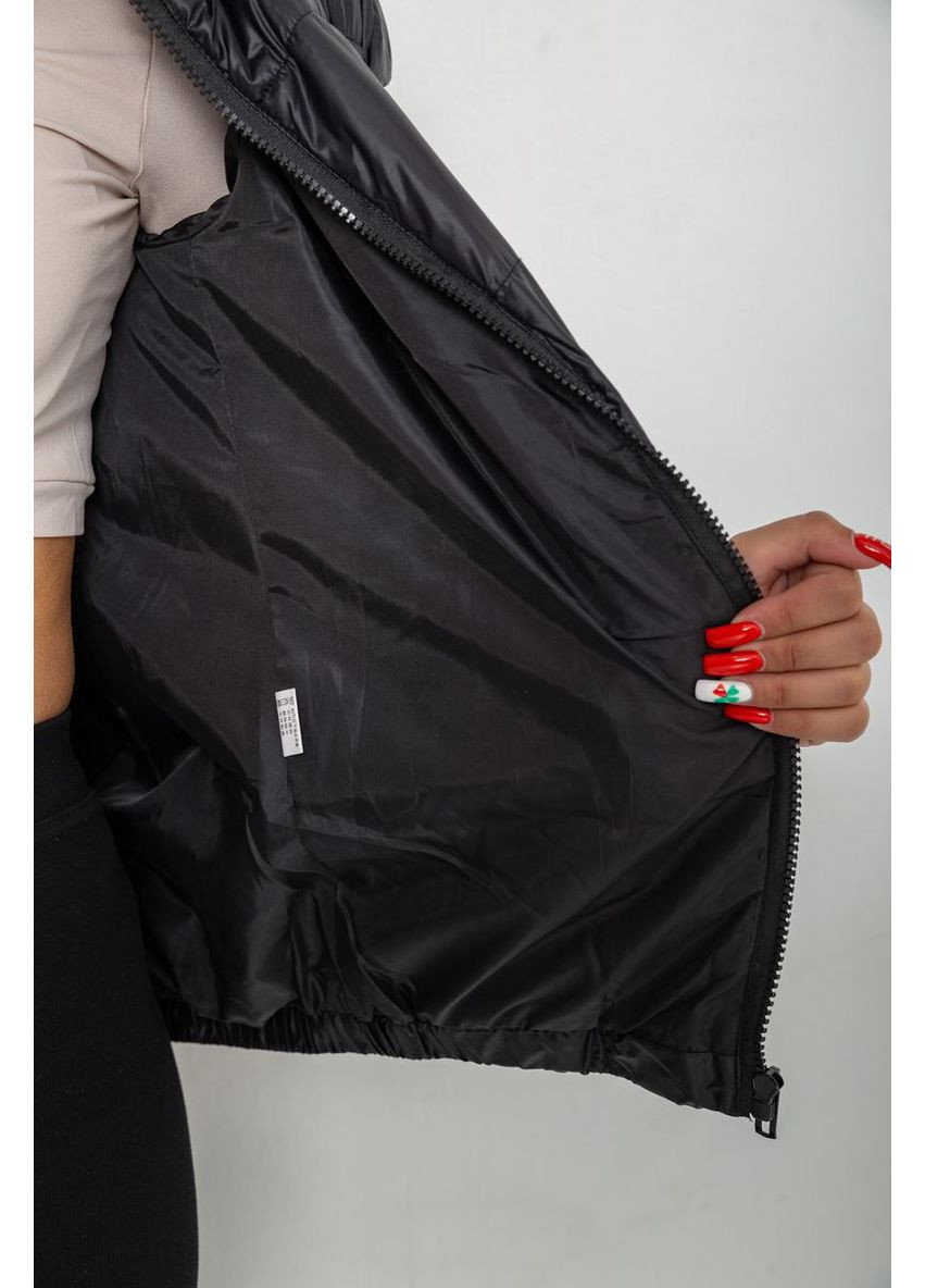 Чорна куртка жіноча демісезонна,, 244r007-5 Ager