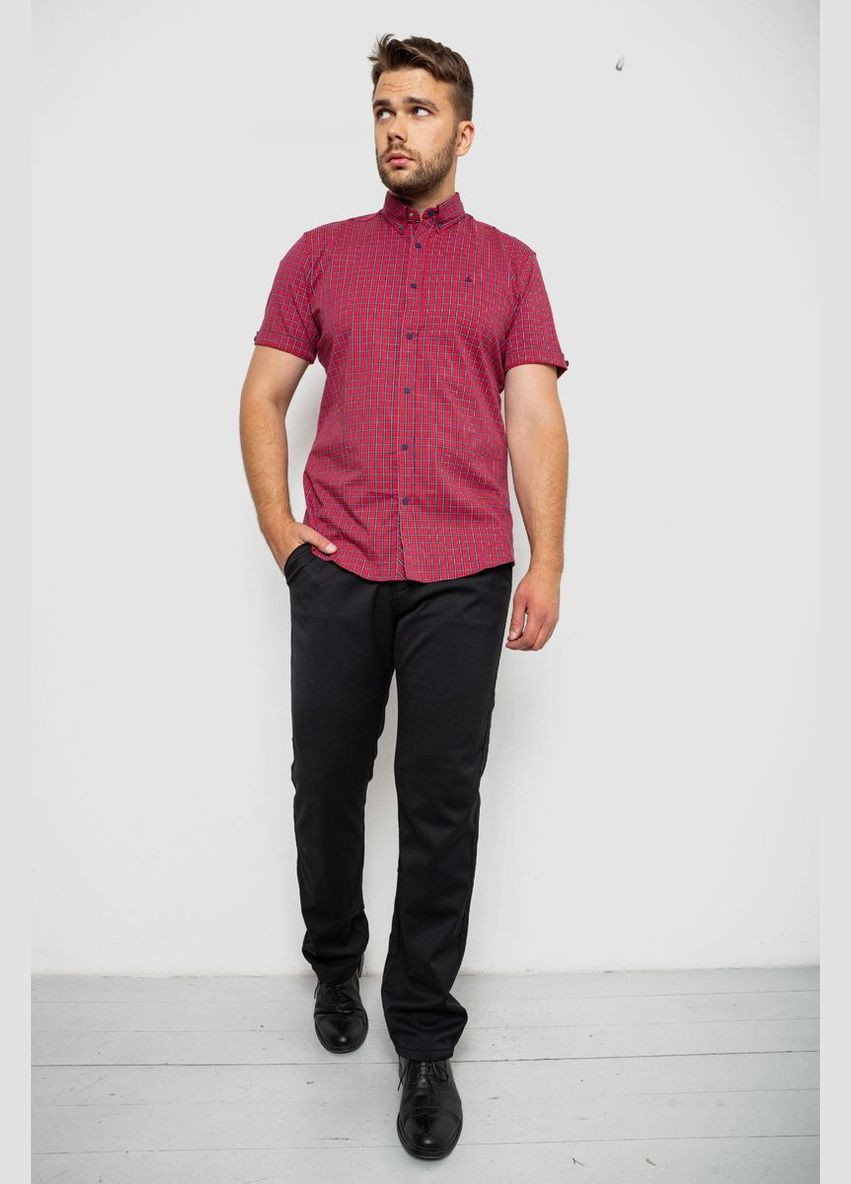 Сорочка чоловіча в клітинку, колір жовтий, Ager (339602585)