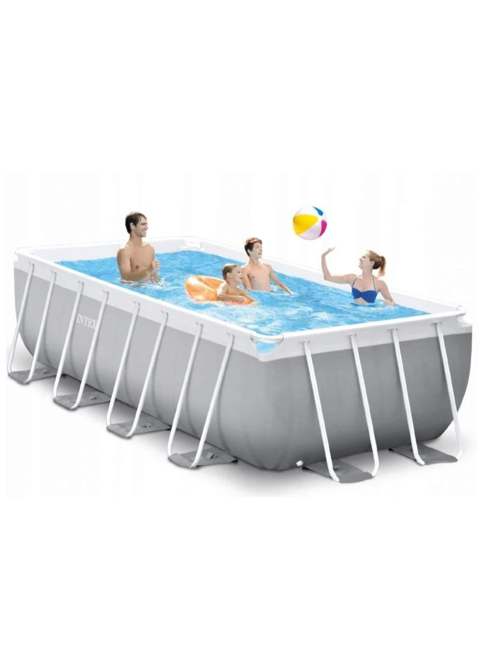 Каркасный бассейн 26790, 400 х 200 х 122 см (2 006 л/ч, лестница) Intex (382648143)