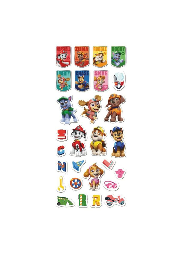 Дитячий набір 3D-наліпок "Це Щеняче Життя" 200671, 1 аркуш No Brand (365639225)