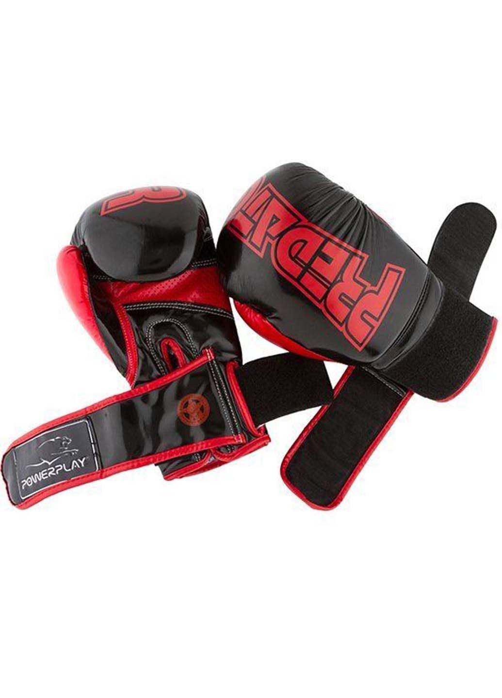Боксерские перчатки 3017 16oz PowerPlay (285794065)