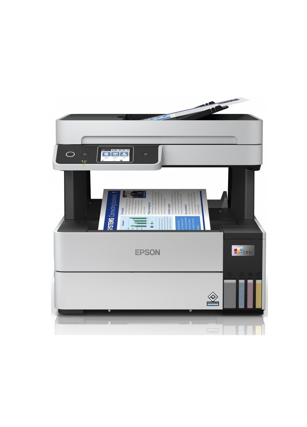 МФУ ink color A4 EcoTank L6490 37_23 ppm Fax ADF Duplex USB Ethernet WiFi 4 ink Pigment Epson (315040910)