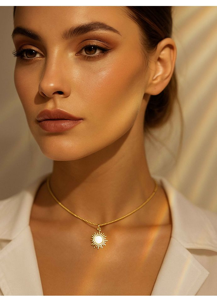 Чокер з підвіскою солнце 5292 LeBijou (368559341)