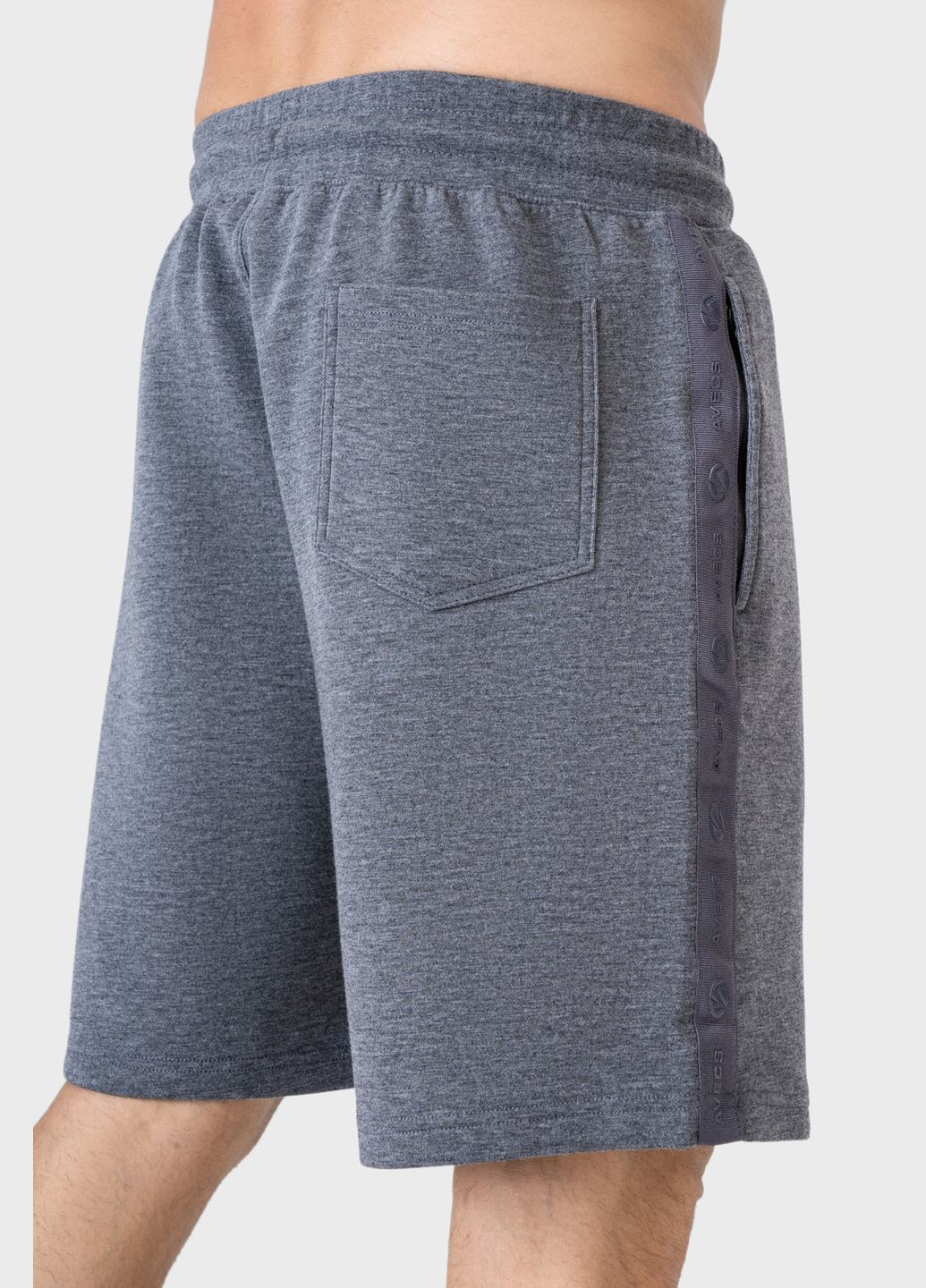 Шорти темно-сірі з трикотажу 3XL Avecs (330625275)