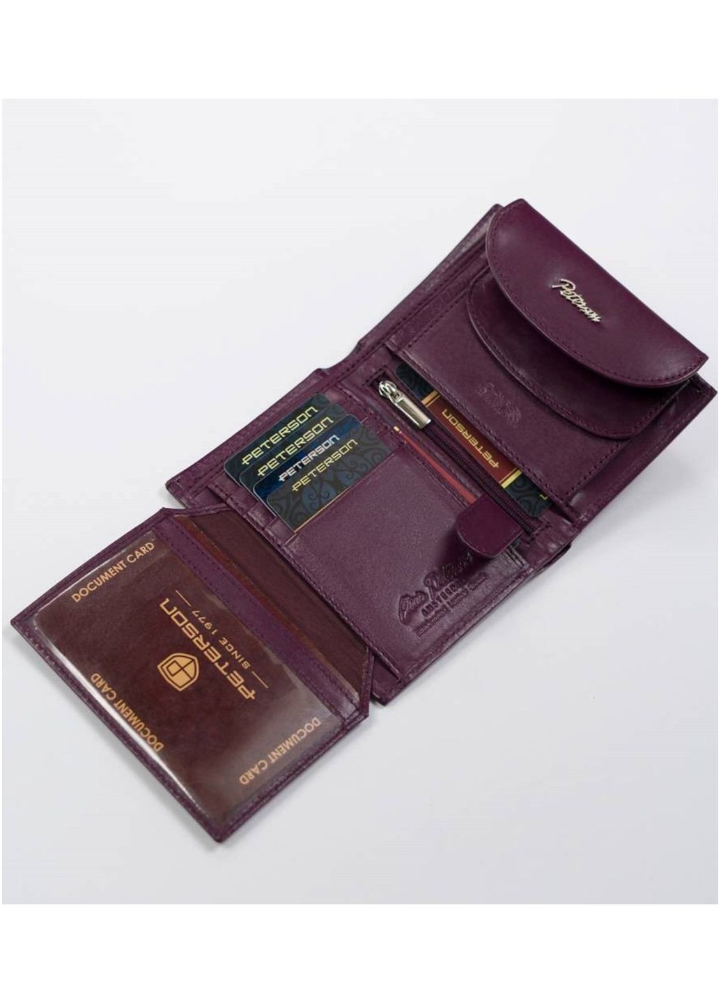 Жіночий шкіряний гаманець Peterson (290704315)