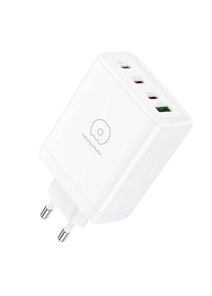 Мережевий зарядний пристрій 1USB 3Type-C + USB A PD100W white (-) WUW C158 (372686993)