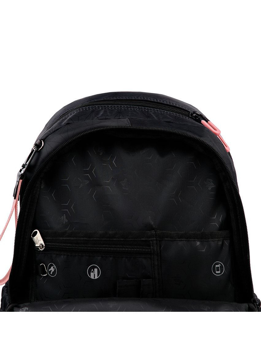 Рюкзак шкільний TS-43 Demon Slayer Nezuko 43х30х16 см Чорно-рожевий (559993) Yes (365290897)