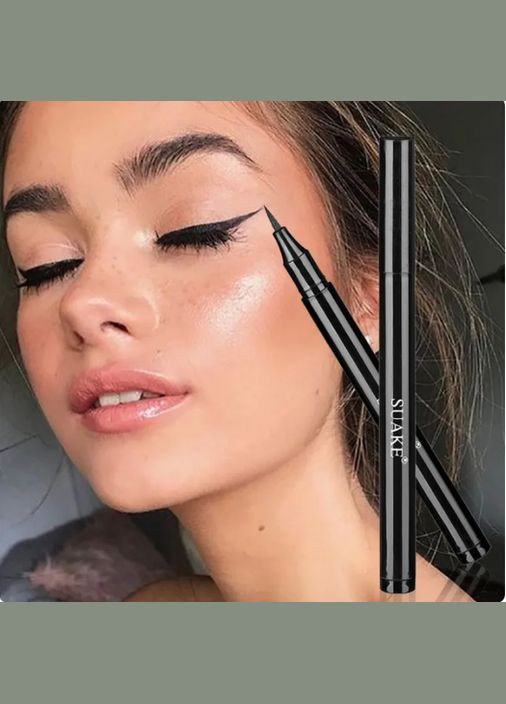 Підводка-олівець для очей, водостійка. Матова, чорна. No Brand (295291946)