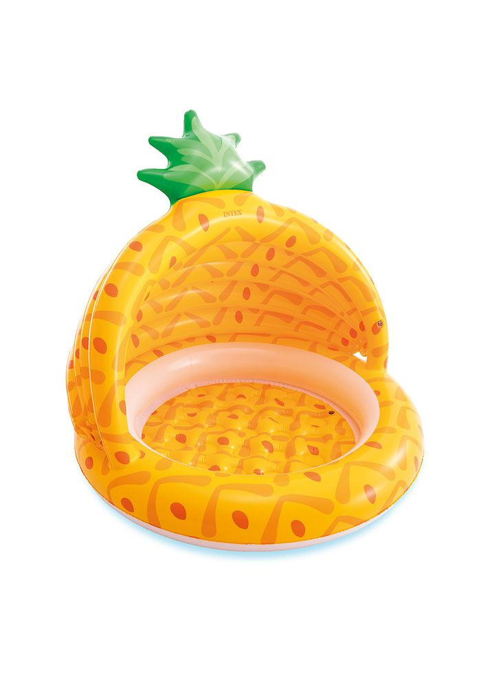 Басейн надувний "Ананас" 58414 102*94 см 45літрів, в коробці (6903317303175) Intex (296716072)
