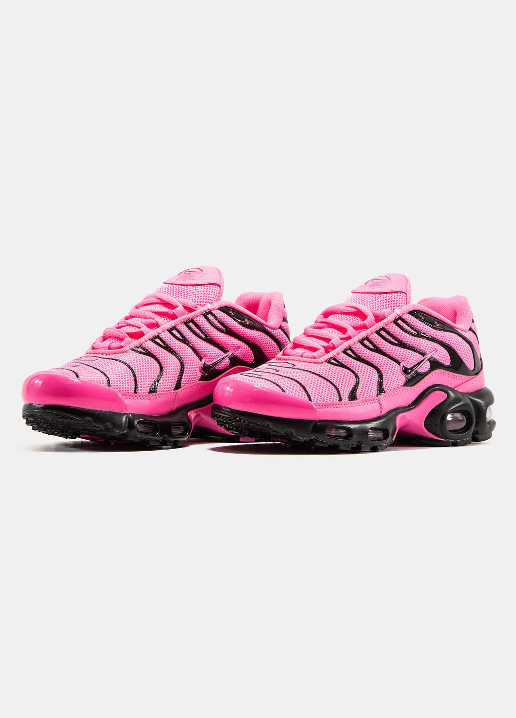 Кросівки жіночі Nike Air Max TN Neon Pink Black | Найк Аір Макс ТН рожеві No Brand рожеві демісезони (334258920)