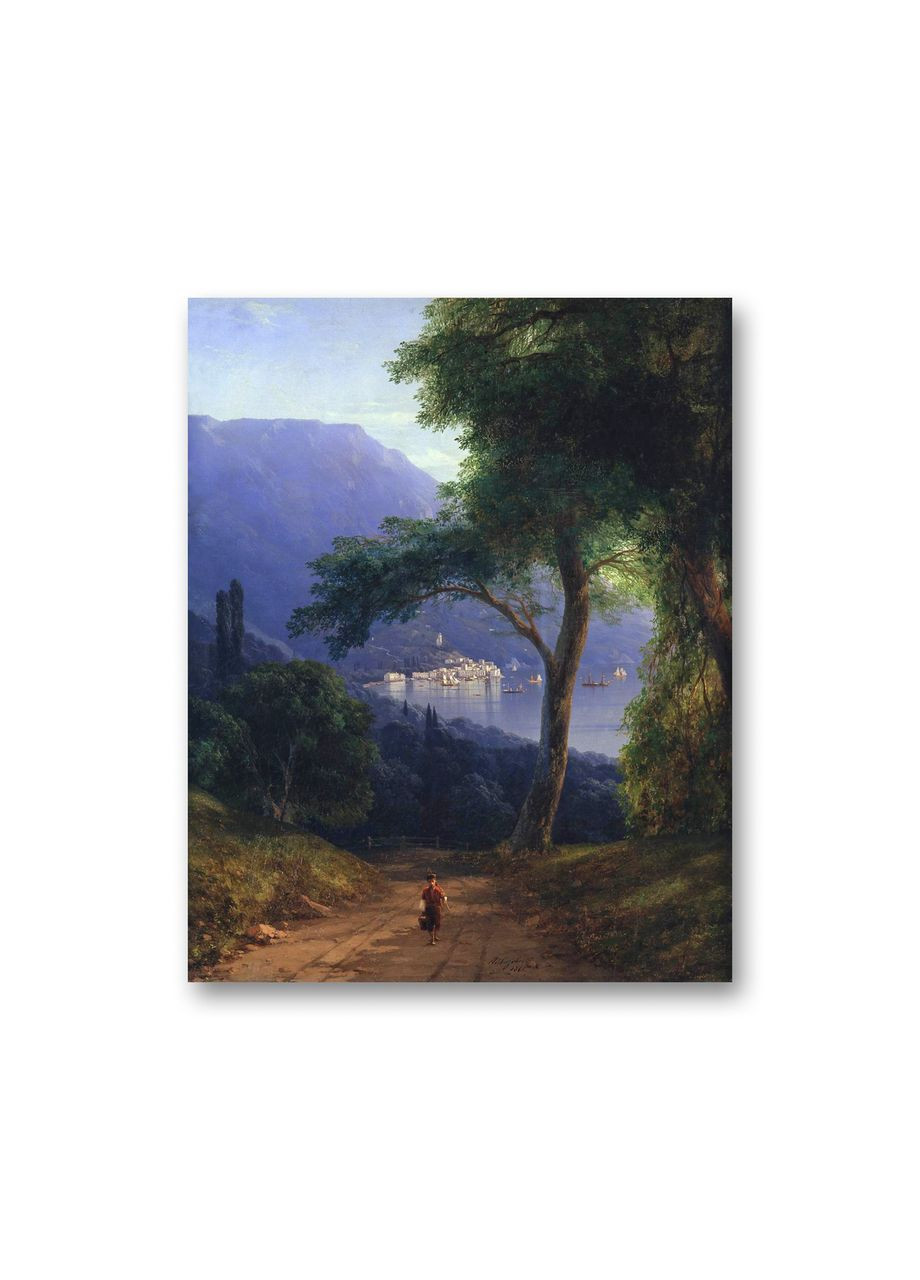 Печать на холсте Вид из Ливадии Иван Айвазовский 20x30 No Brand (346494517)