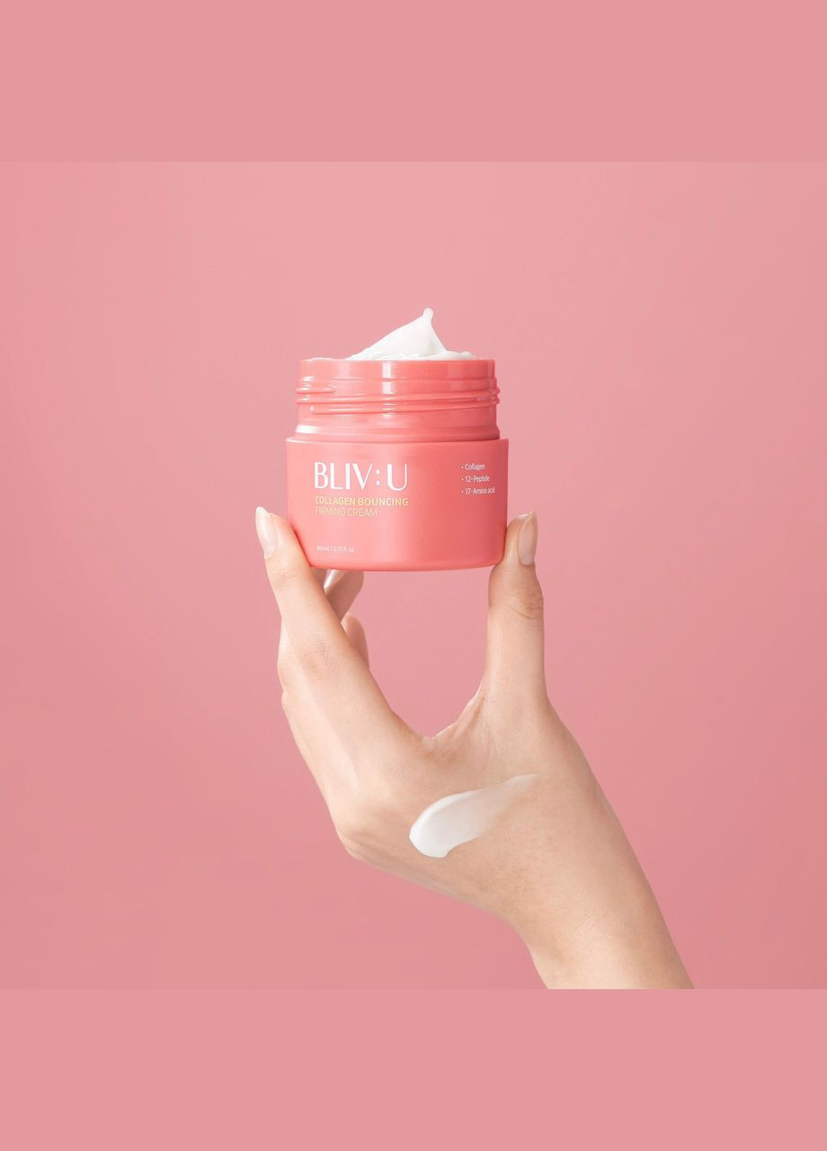 BLIV:U Крем із колагеном Collagen Bouncing Firming Cream 80 ml — Крем, Південна Корея (293944221)