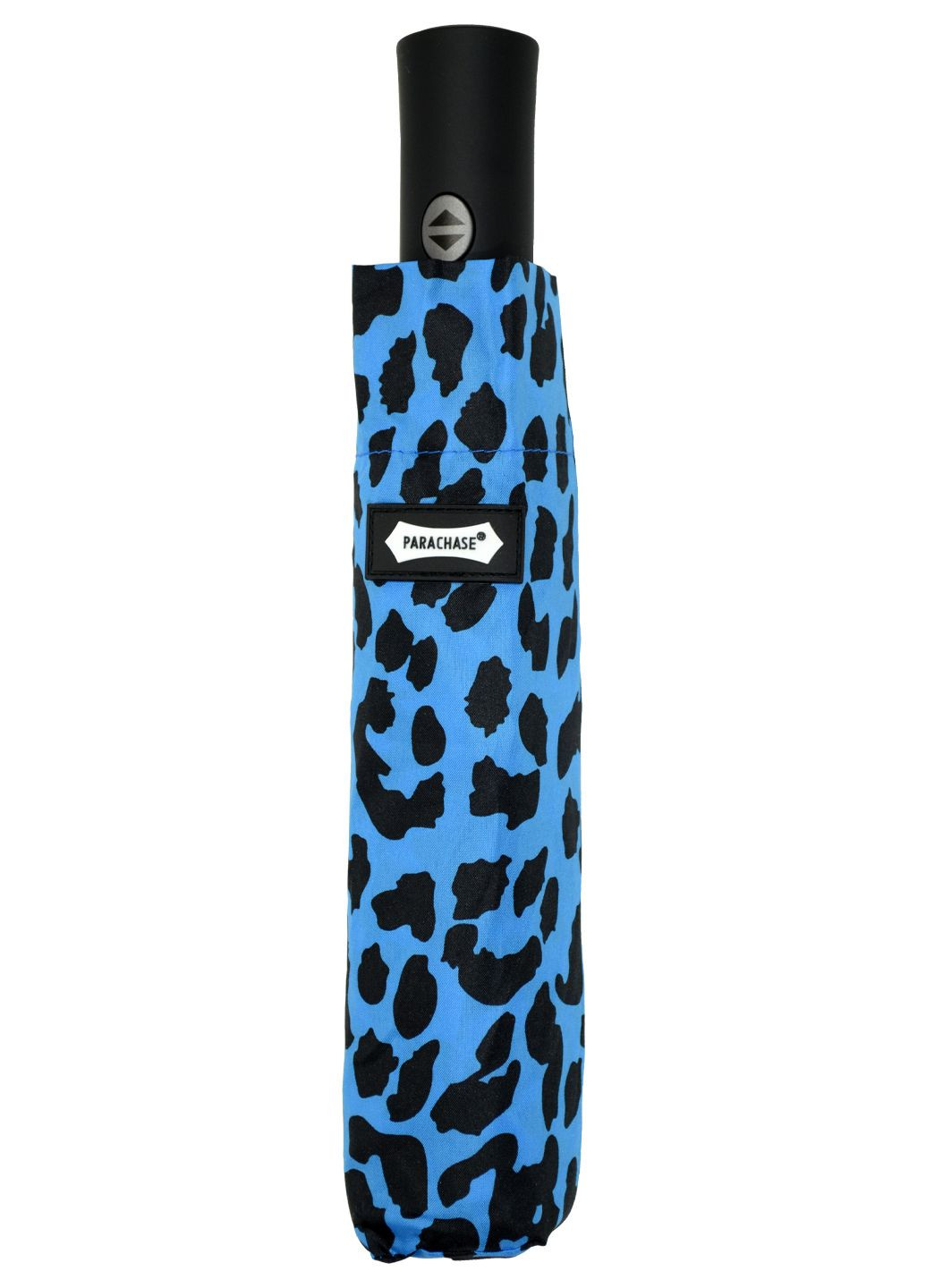 Синий зонт складной 3259-03 полный автомат чёрно-синий Parachase средний система антиветер (311600099)