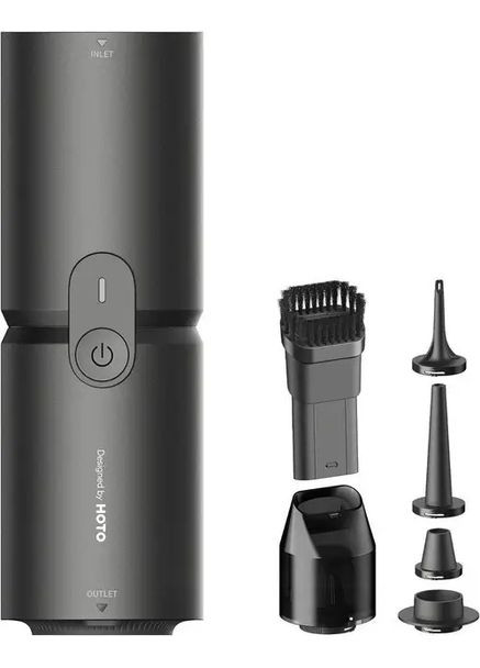 Бездротовий пилосос і компресор Car Handled Multifunctional Vacuum Cleaner (HOE0001CN) HOTO (314765709)