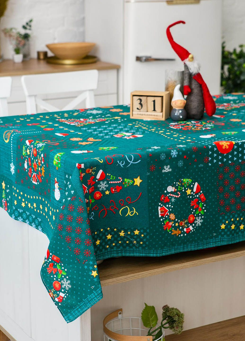 Скатертина "Чарівні історії" 1.8м х 1.5м (середній стіл) Homedec - (331117164)