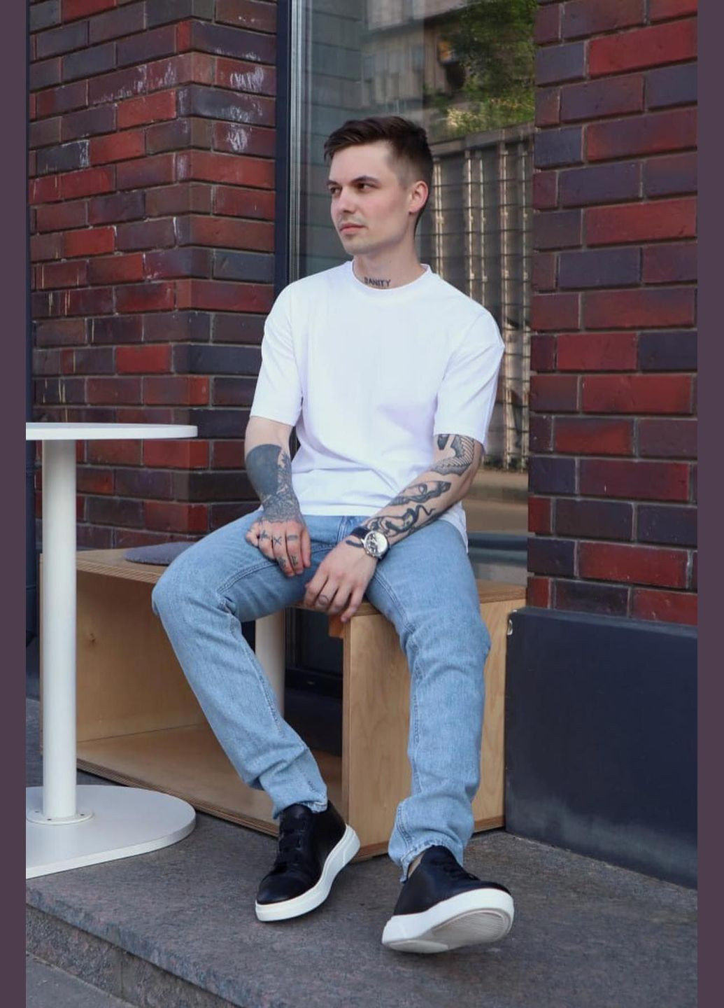 Синие демисезонные прямые джинсы regular classic Reload