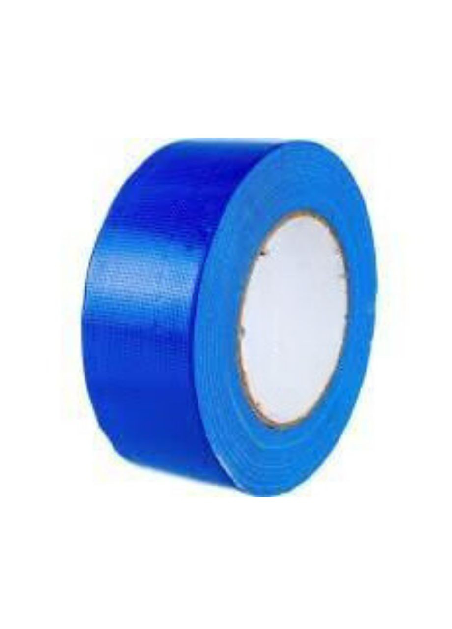 Армированная клейкая лента голубая водостойкая 48 мм х 10 м, 160 мкм, упаковка (22 шт) No Brand (316091695)
