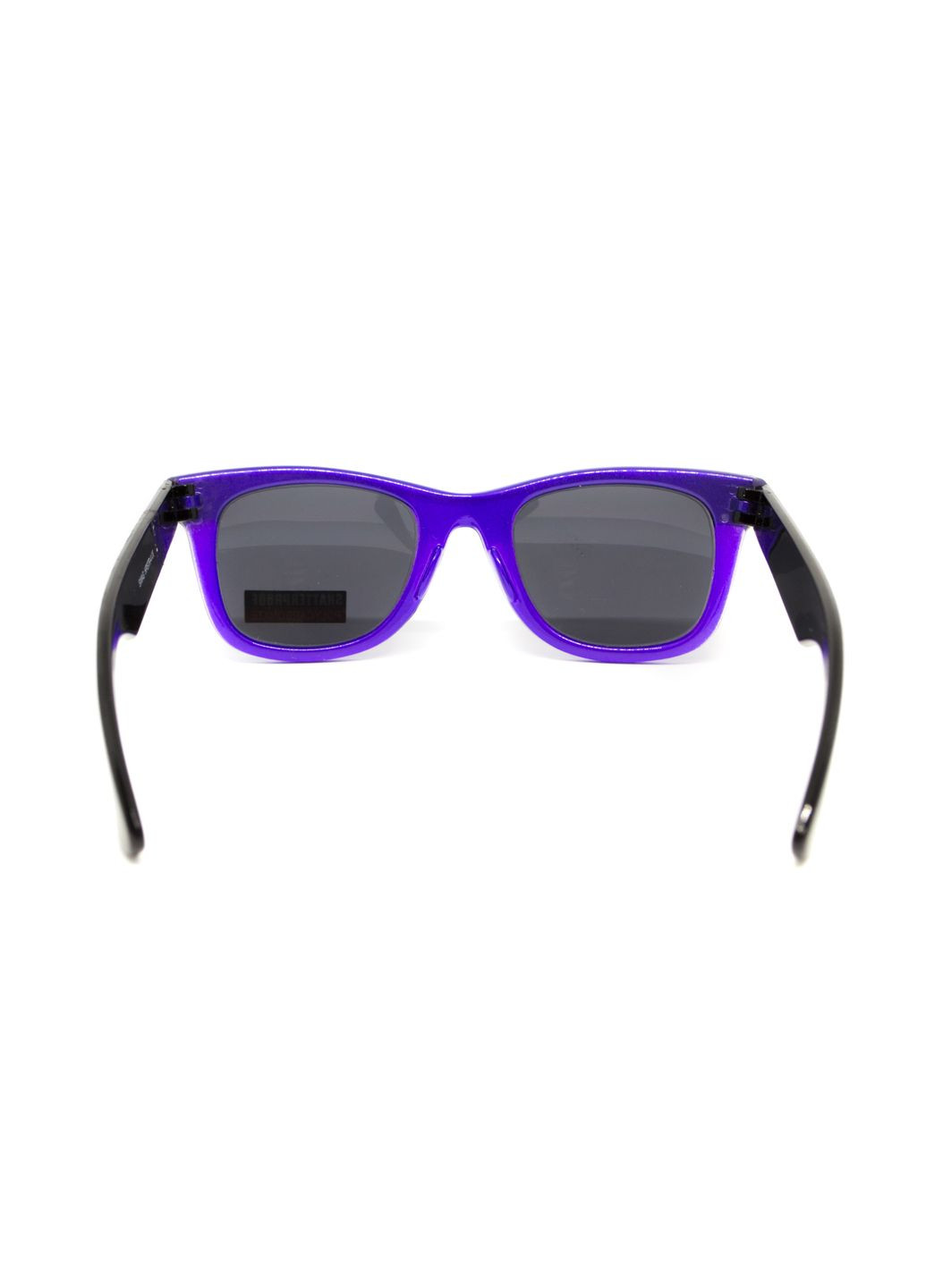 Очки защитные открытые Hipster4 Purple (gray) серые Swag (290982797)