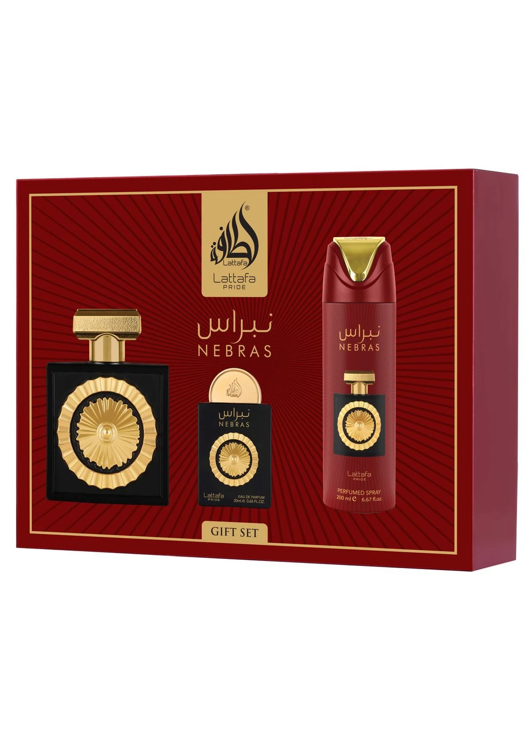 Парфюмерная вода Lattafa Nebras Набор 3 предмета Lattafa Perfumes (374688226)