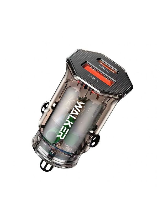 Автомобильное зарядное устройство WCR-61 PD_30W / QC3.0_24W Walker (333827570)