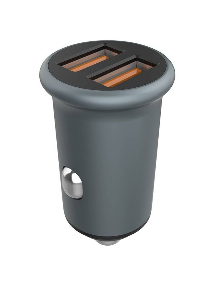 Автомобільний зарядний пристрій 2USB Quick Charge 3.0 36W Grey (CW-CHA036Q-GR) Colorway (306553828)