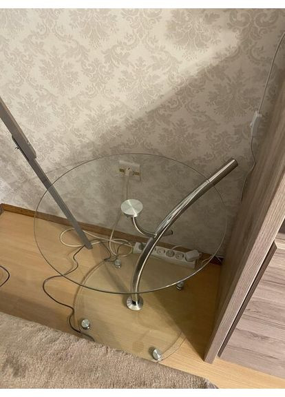 Журнальний стіл Muna Прозорий 50x55 MUNA Signal (372178513)