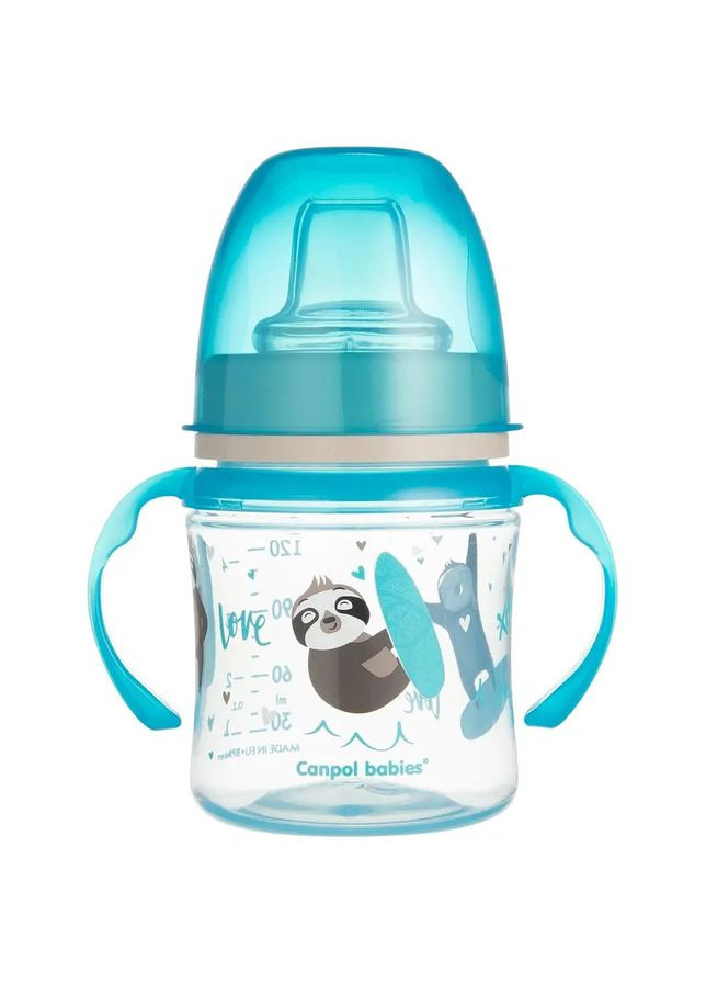 Поїльник тренувальний EasyStart Seet Fun, 120 мл (35/207 Блакитний) Canpol Babies 35/207 Голубой (331790017)