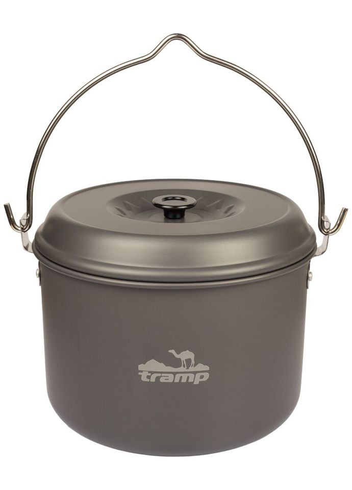Котел анодированный с крышкой 5л UTRC040 (UTRC-040) Tramp (316395786)