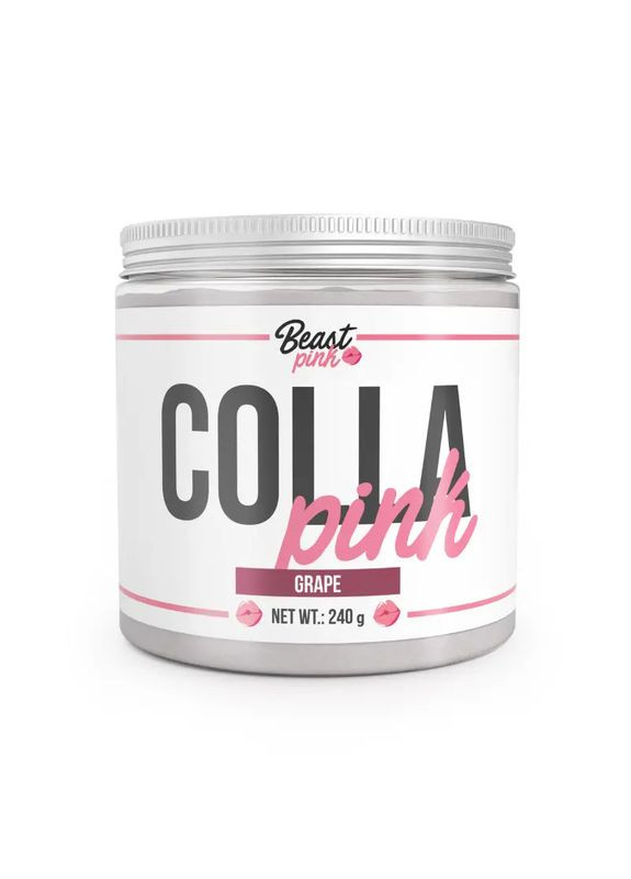 Колаген, смак винограду, Colla Pink Grape,, 240 г 2924 BeastPink (364195041)