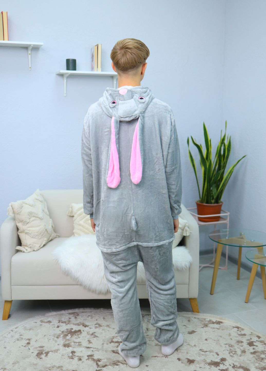 Кігурумі кролик зайчик з довгими вухами на блискавці (1067/1) My Kigu (354331048)