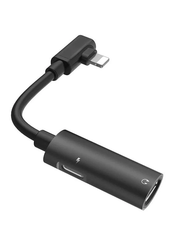 Adapter LS18 2in1 Lightning -> 2 Lightning Black Hoco (271823137)