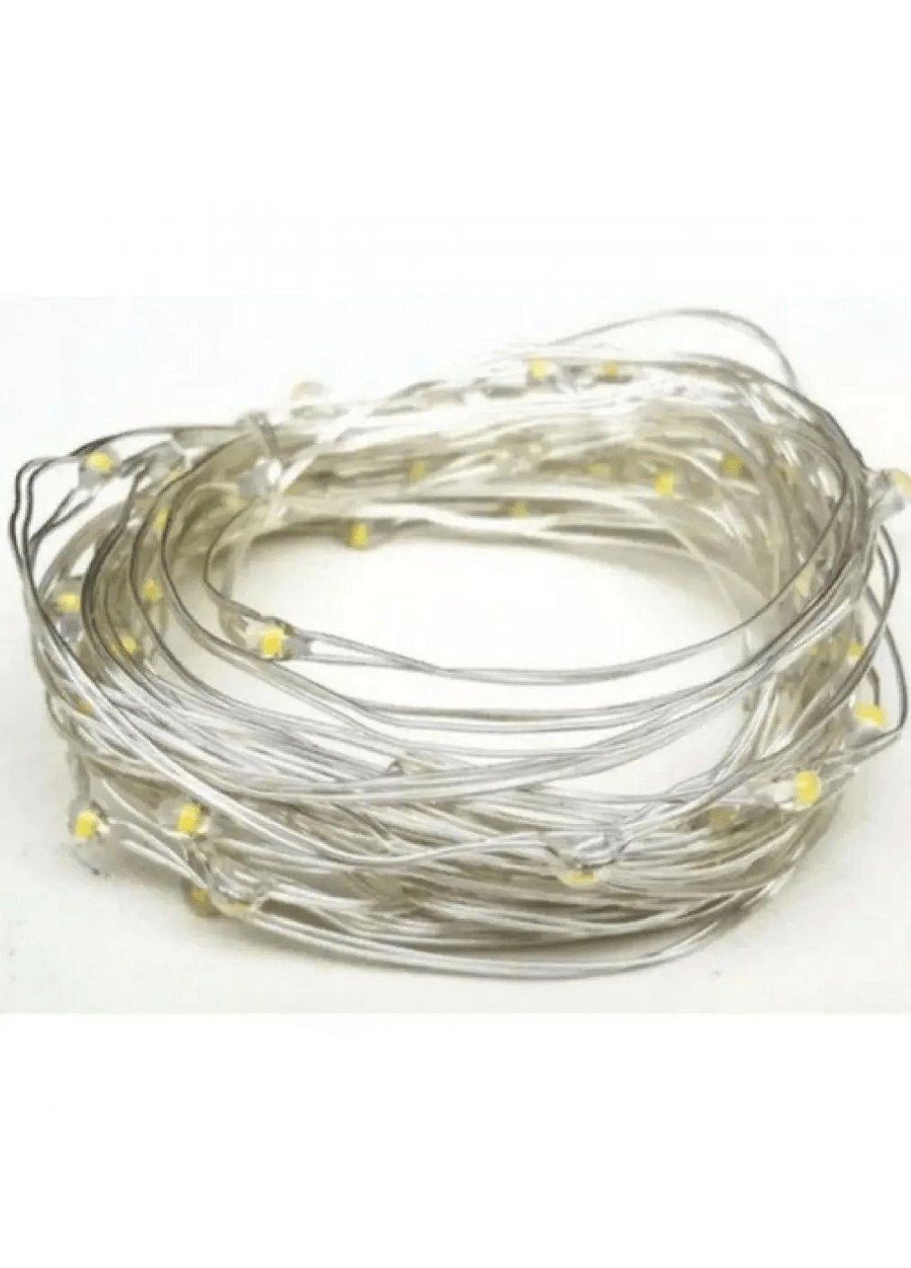 Світлодіодна гірлянда нитка роса на ялинку вікно камін з роботою від USB 8 режимів роботи 10 м (478622-Prob) Різнокольорова Unbranded (307503167)