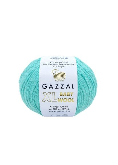 BABY WOOL XL No 820 пряжа для вязания Gazzal (326835280)