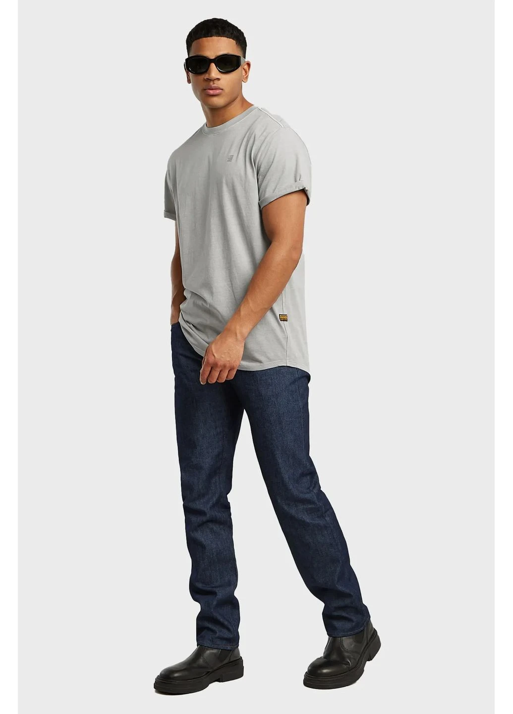 Серая футболка G-Star Raw