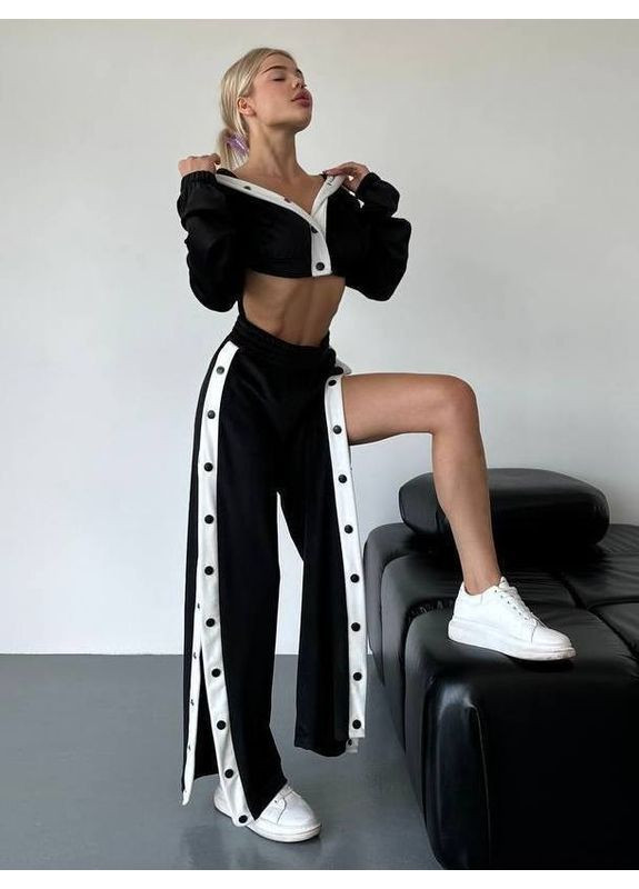 Жіночий плюшевий костюм із велюру на кнопках queensleep_7km 692 (350199244)