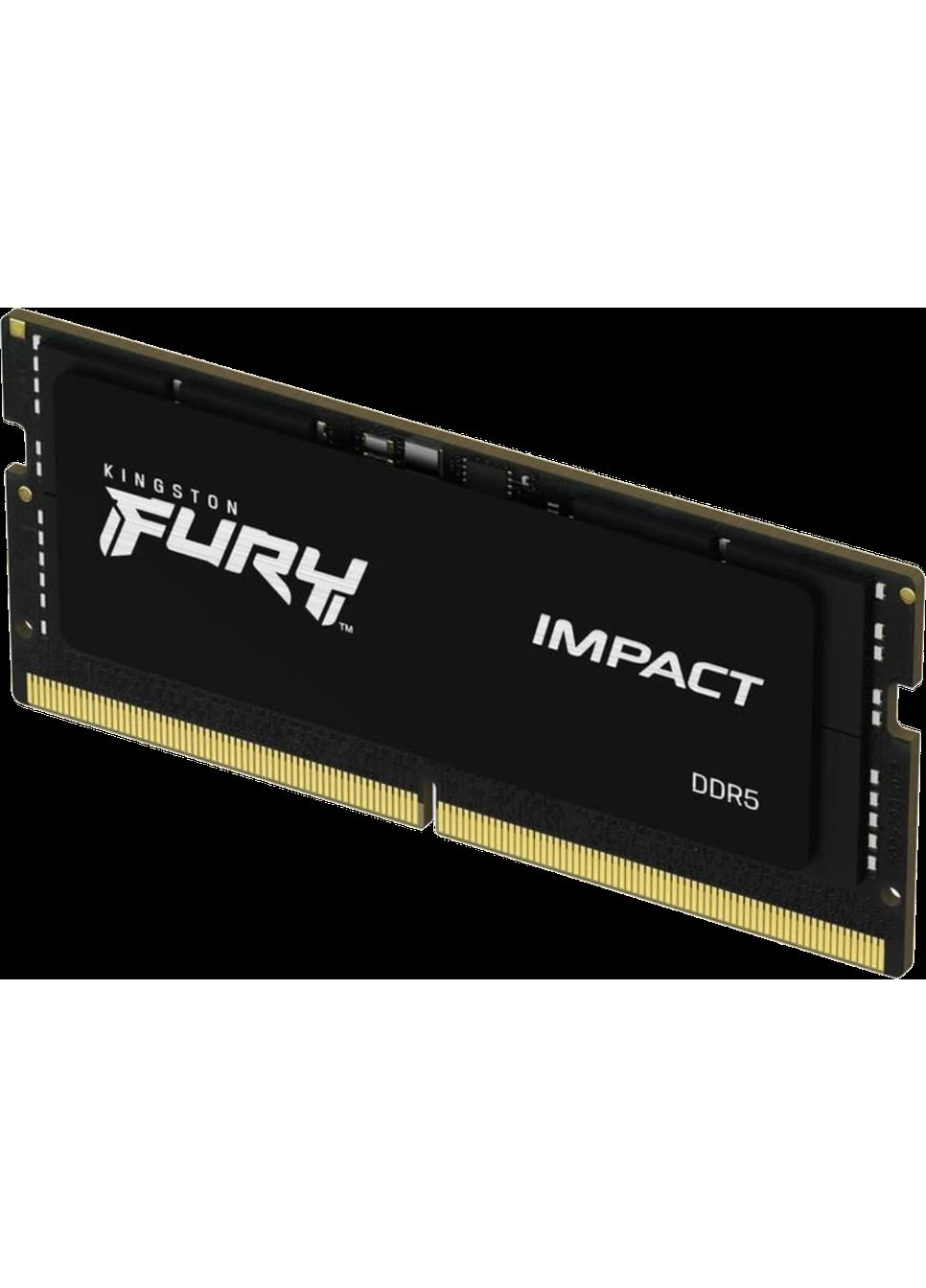 ОЗУ SODIMM DDR5 16Gb 5600MHz Fury Impact Black (KF556S40IB-16) Kingston (360408341)
