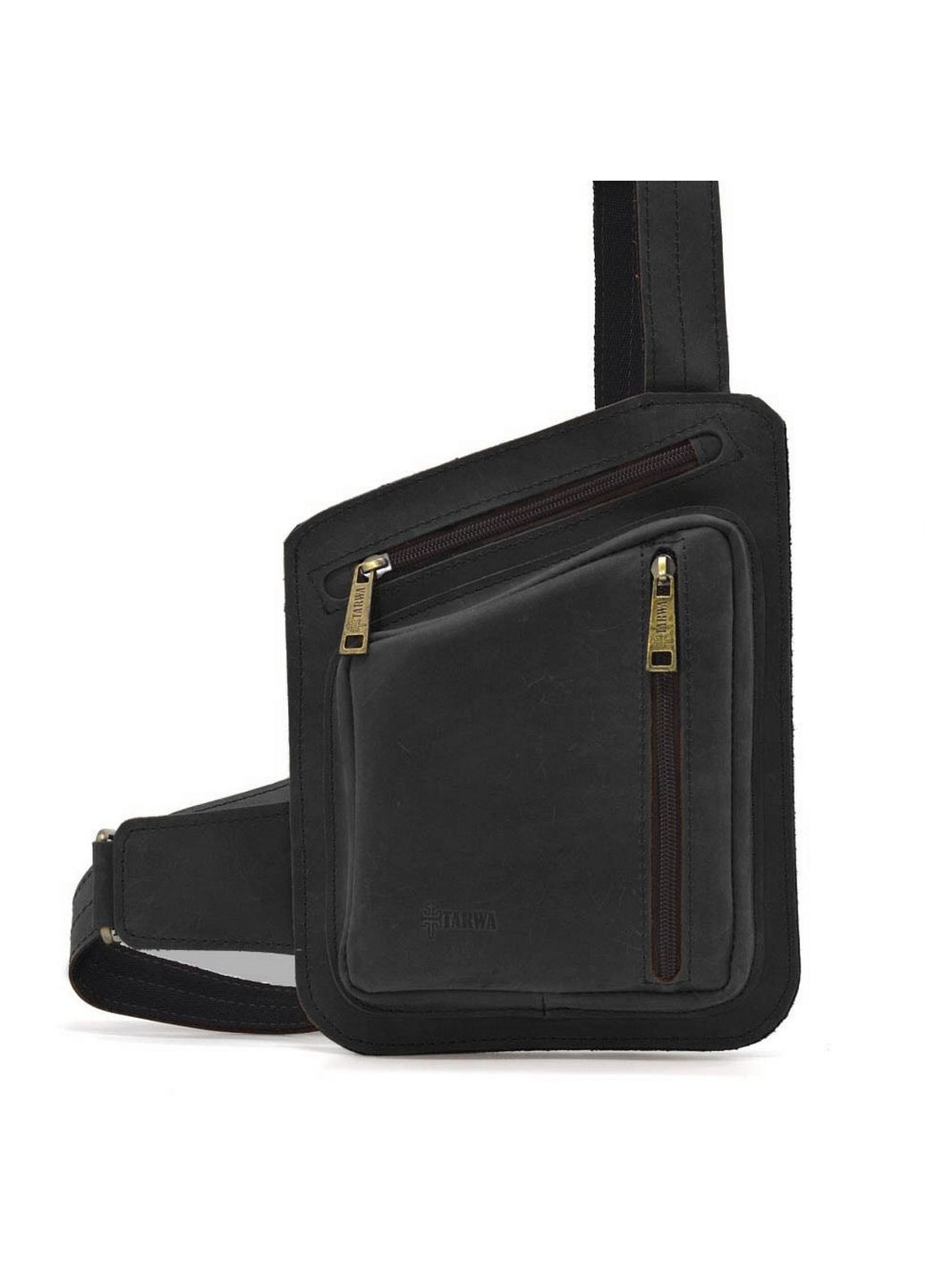 Мужская кожаная нагрудная сумка TARWA (315873517)